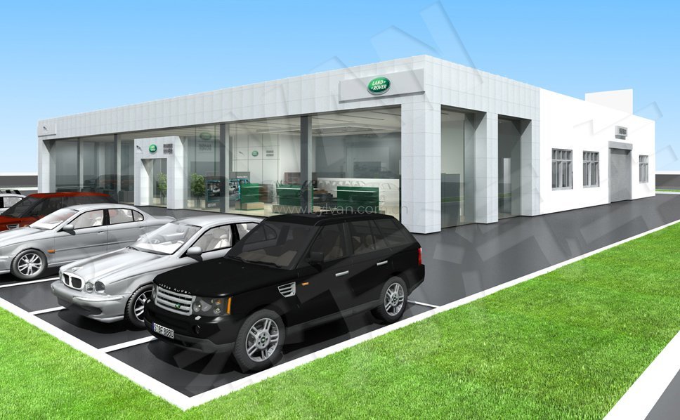 汽车轮胎连锁店设计案例-泰国b-quik