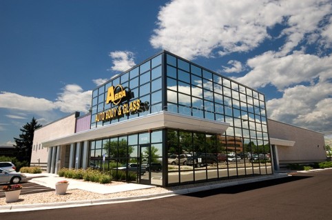 Auto Body and Paint Shop Design Project - Reception Area - JoyDesign
