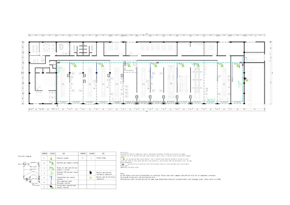 Commercial Vehicle Repair Center - Construction Drawing - JoyDesign