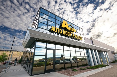 Auto Body and Paint Shop Design Project - Reception Area - JoyDesign