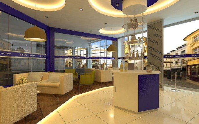 General Automotive Repair Shop Design Project - Reception Area - JoyDesign