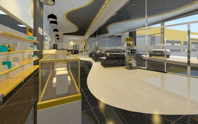 General Automotive Repair Shop Design Project - Reception Area - JoyDesign