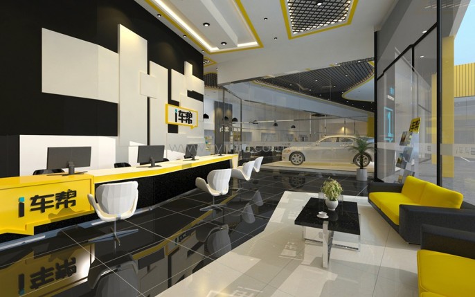 General Automotive Repair Shop Design Project - Reception Area - JoyDesign