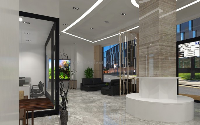 General Automotive Repair Shop Design Project - Reception Area - JoyDesign