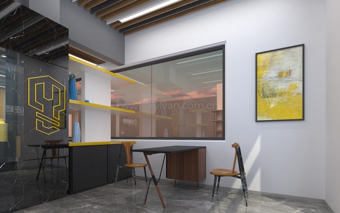 General Automotive Repair Shop Design Project - Reception Area - JoyDesign