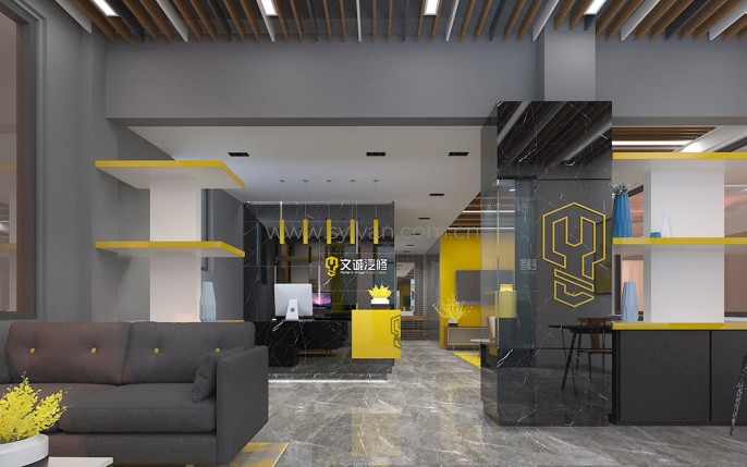 General Automotive Repair Shop Design Project - Reception Area - JoyDesign