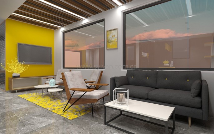 General Automotive Repair Shop Design Project - Reception Area - JoyDesign