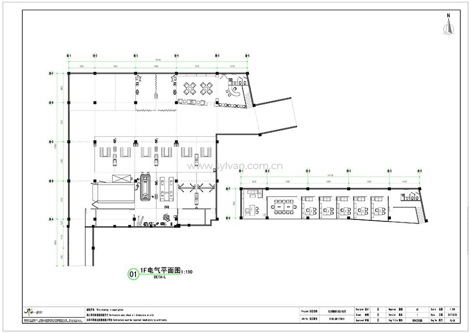 General Automotive Repair Shop Design Project - Construction Drawing - JoyDesign