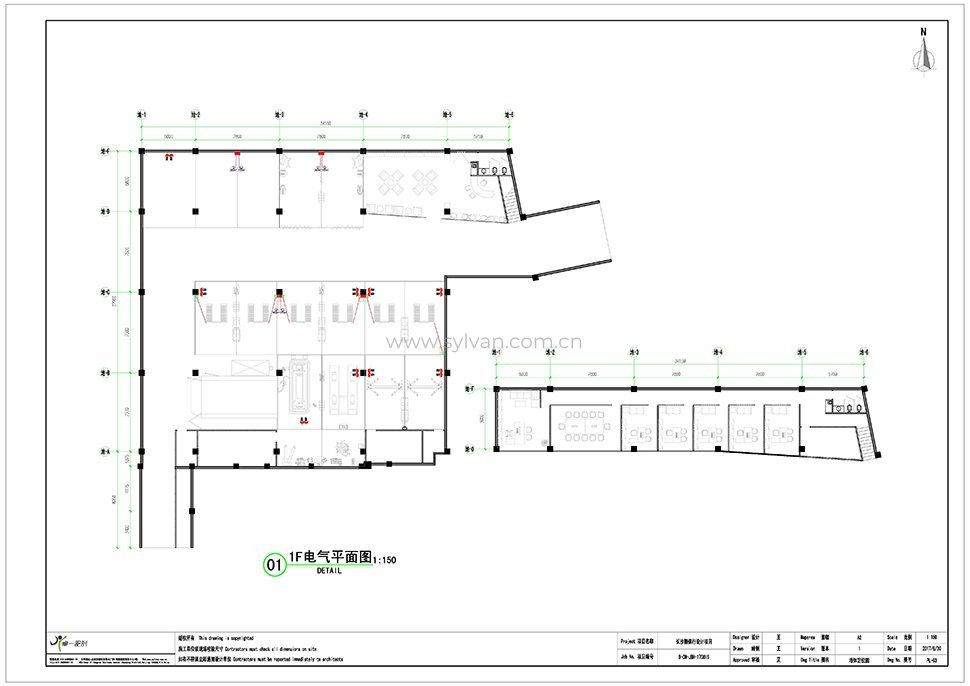 General Automotive Repair Shop Design Project - Construction Drawing - JoyDesign