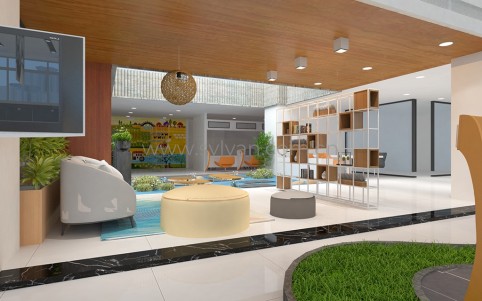 General Automotive Repair Shop Design Project - Reception Area - JoyDesign