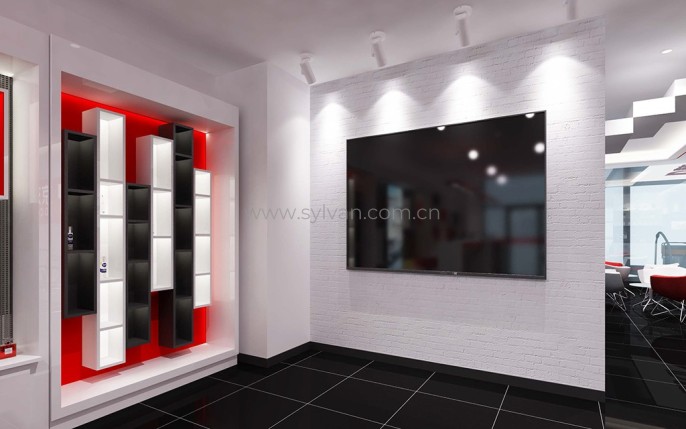 Automotive Quick Repair Service Design Project - Reception Area - JoyDesign