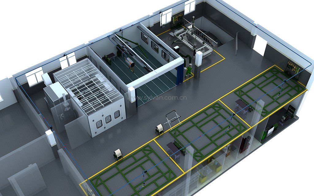 automotive repair shop floor plans