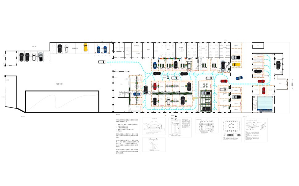 General Automotive Repair Shop Design Project - Construction Drawing - JoyDesign