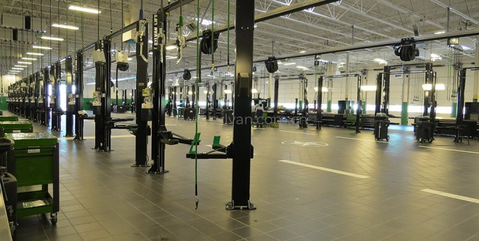 汽修店车间设计-罗马尼亚汽车修理厂-卓一设计