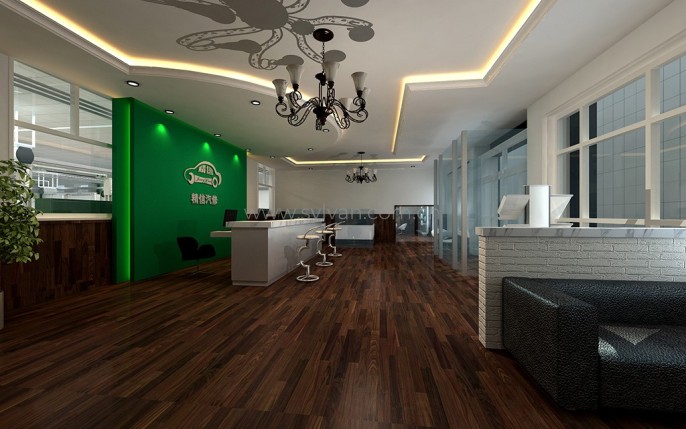 General Automotive Repair Shop Design Project - Reception Area - JoyDesign