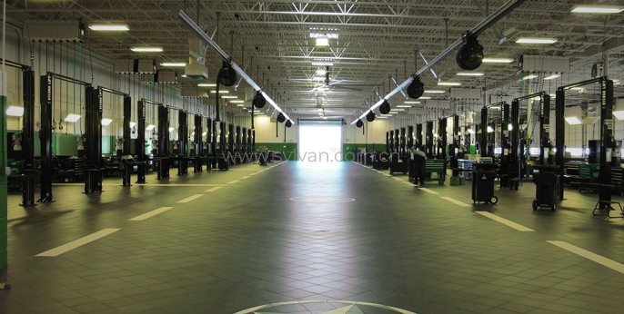 汽修店车间设计-罗马尼亚汽车修理厂-卓一设计