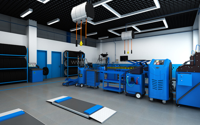 auto repair shop design - xiuxiuba
