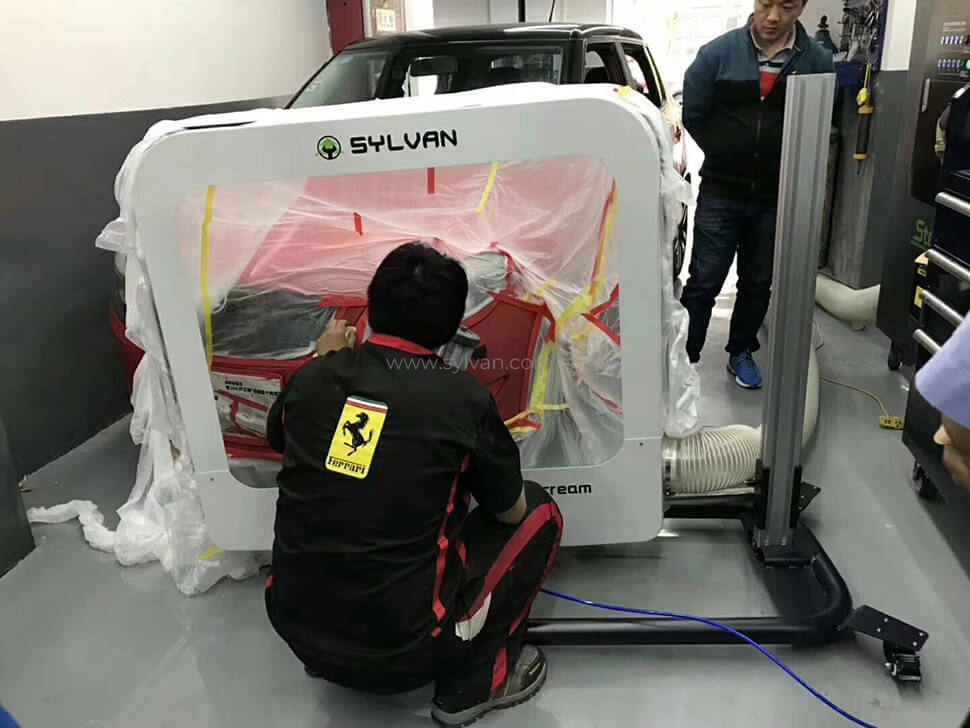 红蜘蛛移动漆雾净化器